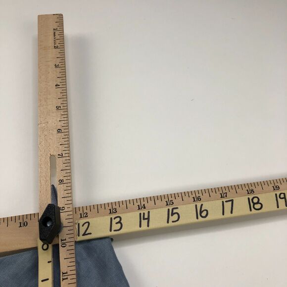 Banana Republic NEW Vintage VTG 0 (Fits 25 In) 100% Linen Zip Skirt Blue - Picture 4 of 9